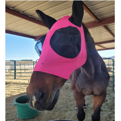 Equine Mask Anti-Fly Mesh