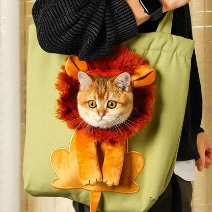 Pet Canvas Shoulder Carrying Bag